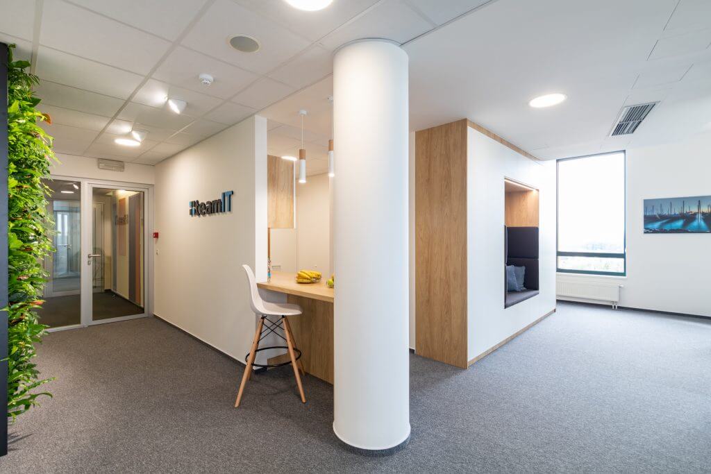 East Building Praha kanceláře <strong>TeamIT</strong>